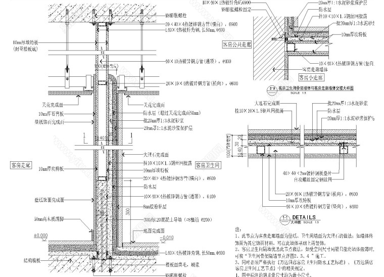 SU节点大样模型|地面铺装节点大样 vol01